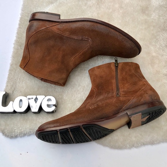 *🎉 HP 🎉Timberland | NWOB Rare Limited Collection Distressed Suede Ankle Boots 13 - Picture 3 of 12